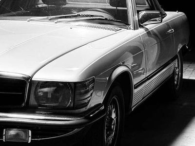 Usata Mercedes SL380 204 CV (150 kW) 1984 Argento Cabrio