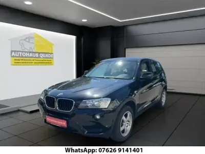 Brugt BMW X3 Performance 184 HK (135 kW) 2012 Sort SUV