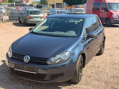 Gebraucht VW Golf VI Trendline 110 PS (80 kW) 2009 Blau Kleinwagen