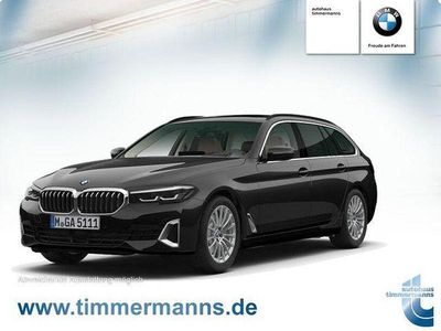 Gebraucht BMW 520 Luxury Line 190 PS (139 kW) 2022 Saphirschwarz (metallic) Kombi
