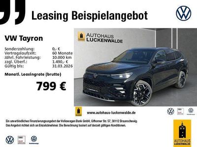 Neu VW Tayron R-line 193 PS (141 kW) 2026 Schwarz SUV