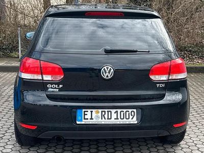 Gebraucht VW Golf VI 2010 Schwarz Kleinwagen