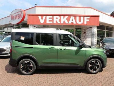 Neu Ford Tourneo Courier Active 125 PS (91 kW) 2026 Bursting green Van / Kleinbus