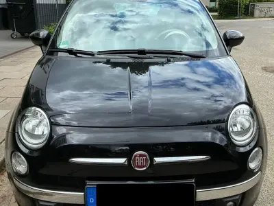 Gebraucht Fiat 500 Lounge 86 PS (63 kW) 2014 Schwarz Kleinwagen