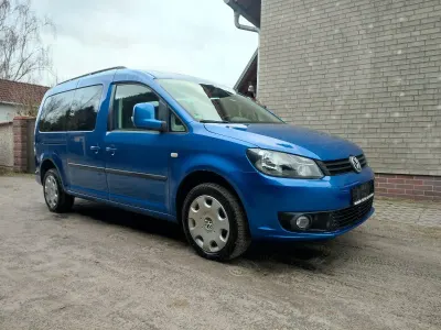 Brugt VW Caddy Maxi 140 HK (102 kW) 2012 Blå MPV