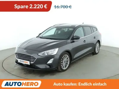 Gebraucht Ford Focus Titanium 150 PS (110 kW) 2018 Grau Kombi