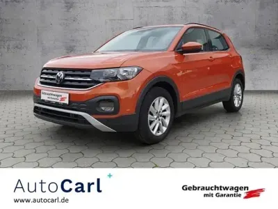 Gebraucht VW T-Cross S 110 PS (80 kW) 2022 Energetic orange metallic SUV