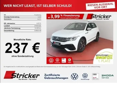 Gebraucht VW Tiguan R 320 PS (235 kW) 2022 SUV