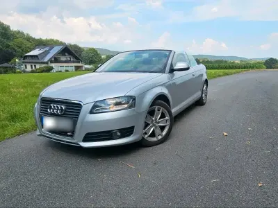 Gebraucht Audi A3 Cabriolet 105 PS (77 kW) 2009 Silber Cabrio