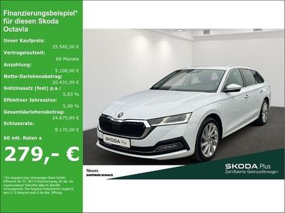 Gebraucht Skoda Octavia Style 204 PS (150 kW) 2022 Weiß Kombi