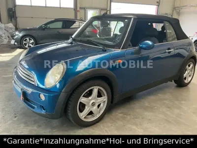 Usata Mini Cooper Cabriolet 116 CV (85 kW) 2007 Blu Cabrio