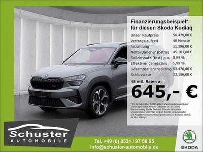 Neu Skoda Kodiaq RS 265 PS (194 kW) 2025 Rot SUV