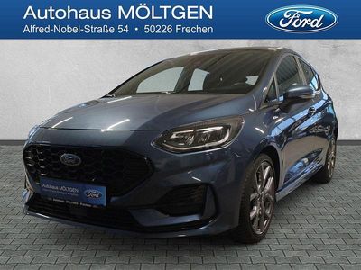 Gebraucht Ford Fiesta ST-Line 125 PS (91 kW) 2022 Blau Limousine