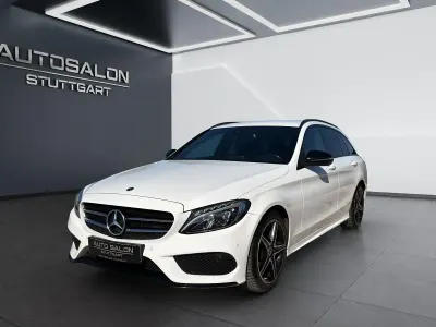 Gebraucht Mercedes C180 AMG 156 PS (114 kW) 2017 Weiß Limousine