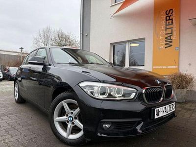 Usata BMW 120 Advantage 190 CV (139 kW) 2018 Nero Utilitaria