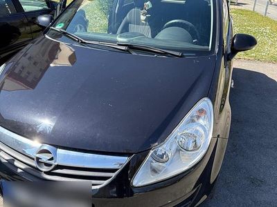 Brugt Opel Corsa 80 HK (58 kW) 2007 Sort Hatchback