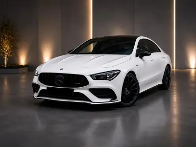 Gebraucht Mercedes CLA35 AMG AMG 306 PS (225 kW) 2020 Weiß Coupé