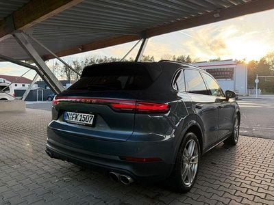 Usata Porsche Cayenne Chrono 441 CV (324 kW) 2018 Blu SUV