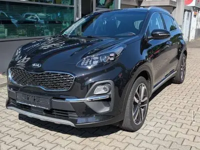 Gebraucht Kia Sportage Spirit 177 PS (130 kW) 2021 Schwarz metallic SUV