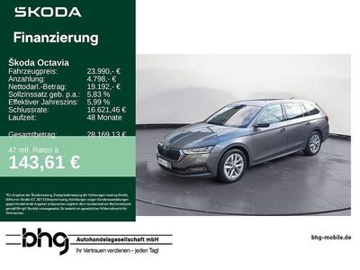 Gebraucht Skoda Octavia Style 110 PS (80 kW) 2024 Graphitegrau metallic Kombi