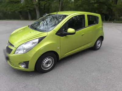 Gebraucht Chevrolet Spark 68 PS (50 kW) 2012 Grün Kleinwagen