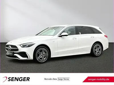 Brugt Mercedes C300e AMG 313 HK (230 kW) 2025 Hvid Stationcar