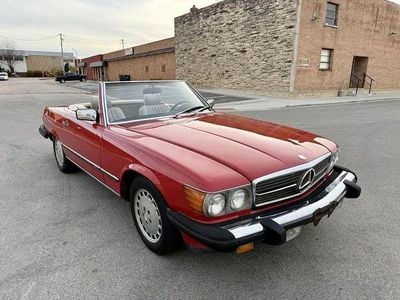 Usata Mercedes 560 241 CV (177 kW) 1987 Rosso Cabrio
