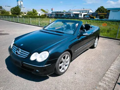 Używany Mercedes CLK200 163 KM (119 kW) 2004 Czarny Kabriolet