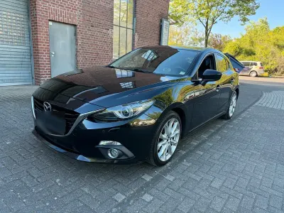 Brugt Mazda 3 Sports-Line 120 HK (88 kW) 2014 Sort Sedan