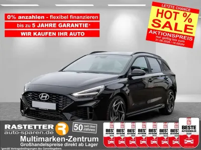 Neu Hyundai i30 N Line 140 PS (102 kW) 2025 Schwarz Kombi