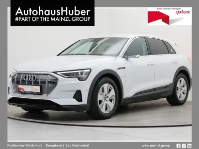 Gebraucht Audi e-tron Ambiente 230 kW (313 PS) 2022 Gletscherweiß metallic (metallic) SUV