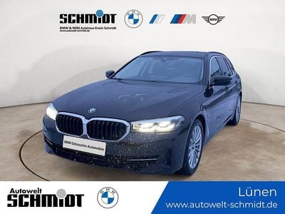 Schwarz uni Gebraucht 2021 BMW 530e Kombi | 29.770 € (Teuer)