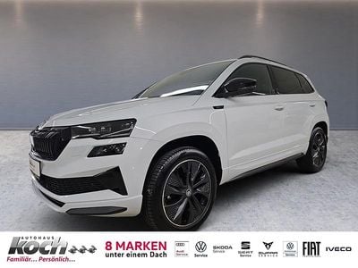 Nieuw Skoda Karoq SportLine 190 PK (139 kW) 2025 Wit SUV