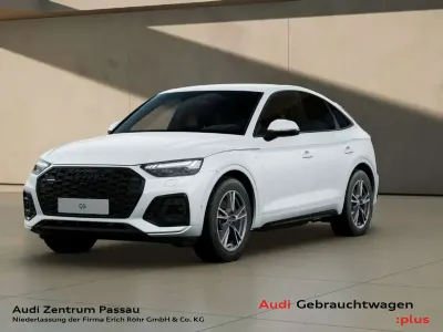 Gebraucht Audi Q5 Sportback S-Line 286 PS (210 kW) 2025 Gletscherweiss metallic SUV
