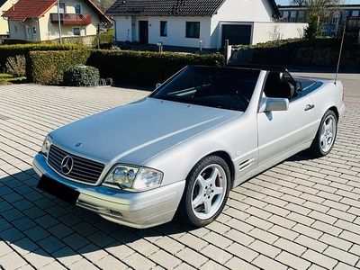 Gebraucht Mercedes SL320 231 PS (169 kW) 1996 Silber Cabrio