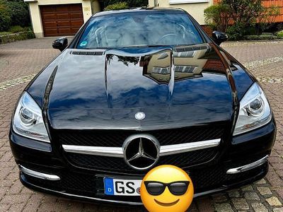 Gebraucht Mercedes SLK200 184 PS (135 kW) 2012 Schwarz Cabrio