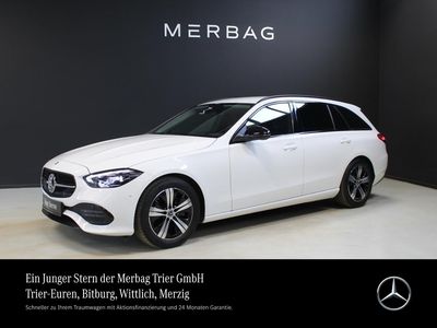 Unilack polarweiß Gebraucht 2023 Mercedes C200 Avantgarde Kombi | 36.960 € (Etwas zu teuer)