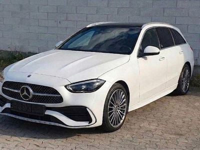 Usata Mercedes C220 AMG Line Premium Plus 200 CV (147 kW) 2022 Bianco Berlina