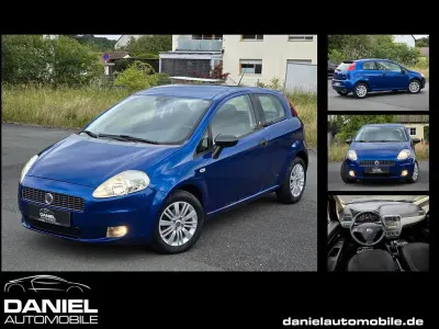 Gebraucht Fiat Grande Punto Active 77 PS (56 kW) 2008 Blau Kleinwagen