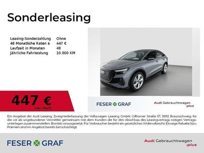 Kieselgrau Gebraucht 2025 Audi Q4 Sportback e-tron Ambiente SUV | 48.281 € (Fairer Preis)