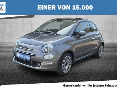 Gebraucht Fiat 500 Lounge 69 PS (50 kW) 2018 Grau metallic