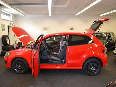 Gebraucht VW Polo Trendline 60 PS (44 kW) 2010 Rot Kleinwagen
