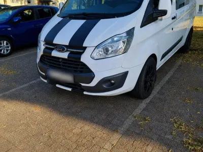 Gebraucht Ford Transit Custom 125 PS (91 kW) 2017 Weiß Van