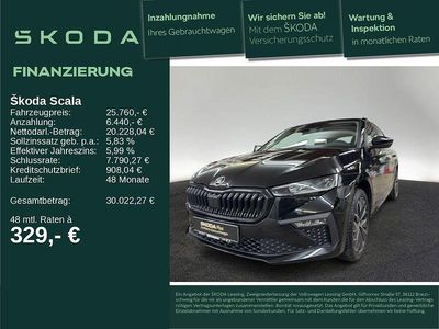 Schwarzmagic perleffekt Gebraucht 2025 Skoda Scala Selection Kleinwagen | 25.760 € (Fairer Preis)