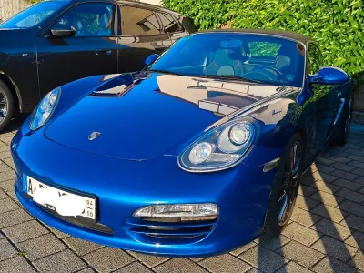 Gebraucht Porsche Boxster 256 PS (188 kW) 2010 Blau Cabrio