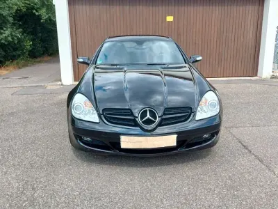 Gebraucht Mercedes SLK200 163 PS (119 kW) 2006 Schwarz Cabrio