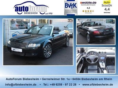 Gebraucht Audi S4 Cabriolet Sport 344 PS (253 kW) 2005 Ebonyschwarz Cabrio