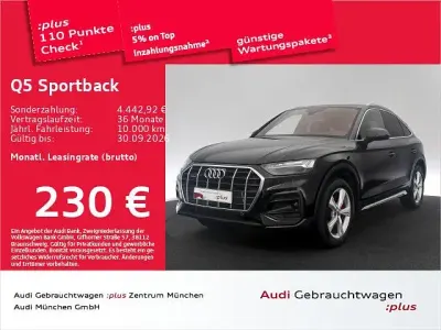 Gebraucht Audi Q5 Sportback Advanced Plus 299 PS (219 kW) 2025 Mythosschwarz metallic SUV