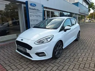 Brugt Ford Fiesta ST-Line 125 HK (91 kW) 2021 Hvid Hatchback