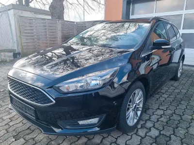 Gebraucht Ford Focus 125 PS (91 kW) 2017 Schwarz Kombi